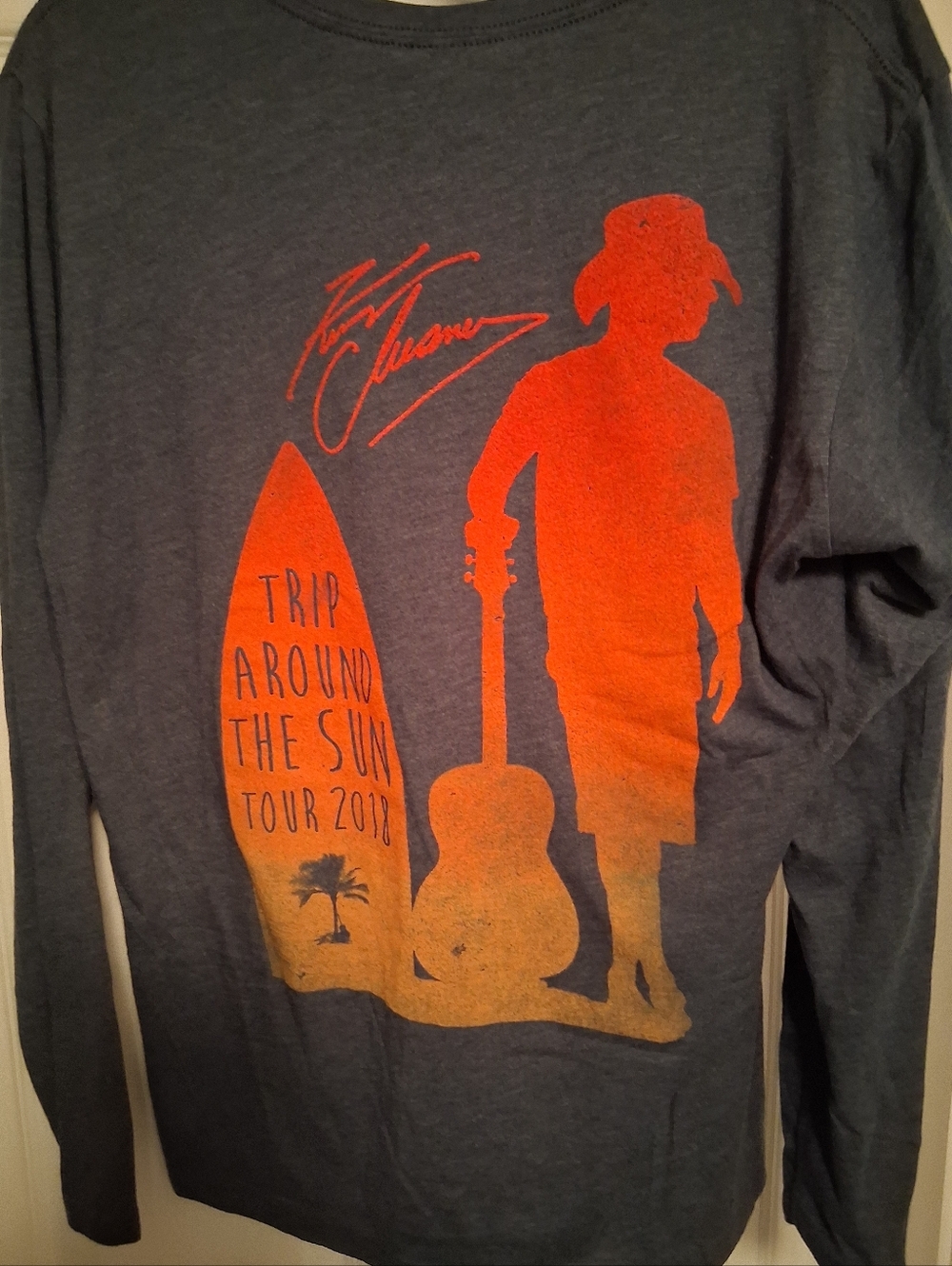 Kenny Chessneu , Trip Around The Sun Tour 2018 Graphic Tee -